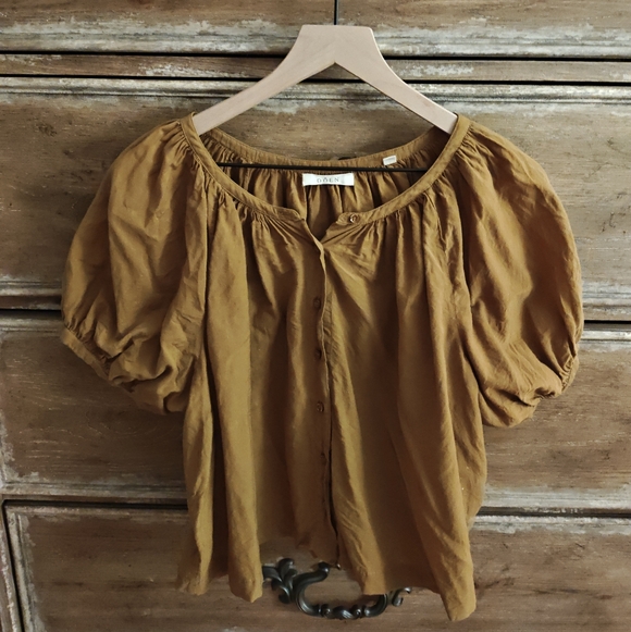 Doen June Top In Oak - Picture 2 of 3